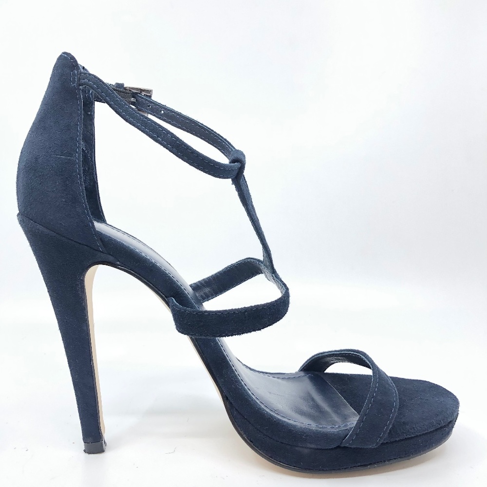 Suede High-heels Sandals